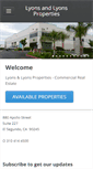 Mobile Screenshot of lyonsandlyons.net